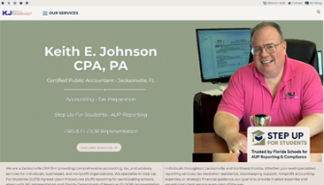 CPA firm website design case study