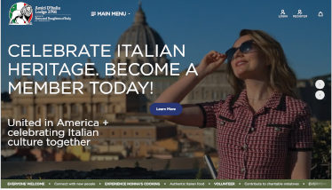 Italia in Jax website design case study